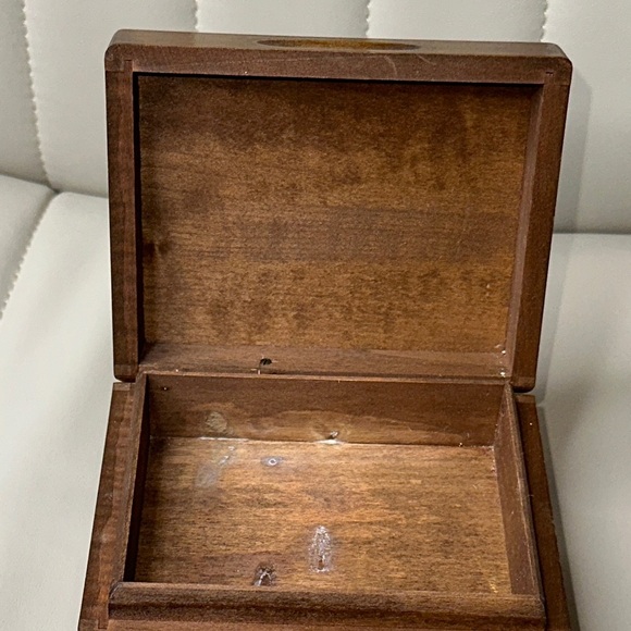 ANTIQUE Swiss M. Schwalb Black Forest Brienz Carved Music Trinket Jewelry Box EU - Picture 11 of 17